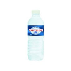 Cristaline Bronwater Flesjes 50cl Plastic pet 24 Stuks
